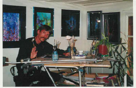 Charles im Atelier