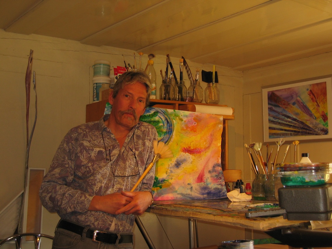 Charles im Atelier